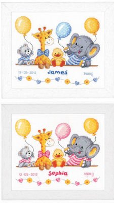 Broderi  - Fdsel Sophie / James