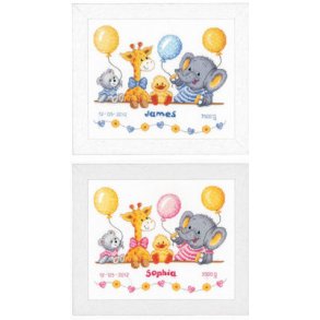 Broderi  - Fdsel Sophie / James