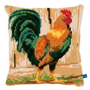 Broderipakning - Stramajpude - Hane