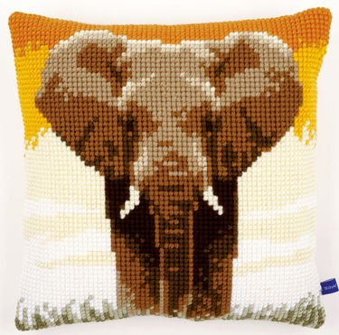 Broderipakning - Elefant