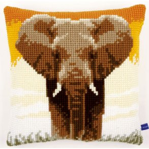 Broderipakning - Elefant