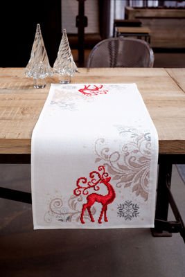 Broderipakning - Julelber stolt Krondyr