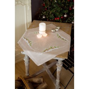 Broderipakning - Duge - Landsby i sneen