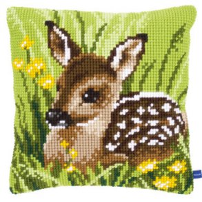 Broderipakning - Stramajpude hjort