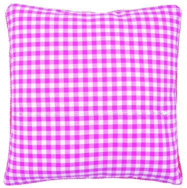 Pudebagstykke PINKTERN med lynls til pude 40 x 40 cm