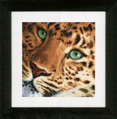 Broderi pakning - Leopard