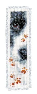 Broderipakning - Bogmrke - Hund og Kat - st af 2