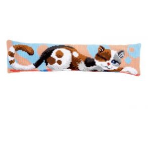 Broderipakning - Stramaj Pude / Drstopper - Kat