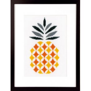 Broderipakning - Vgbillede - Ananas