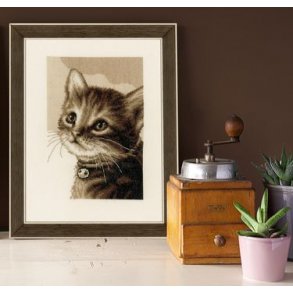 Broderipakning - Billede - kattekilling