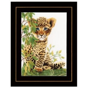 Broderipakning - Billede -Lille panter