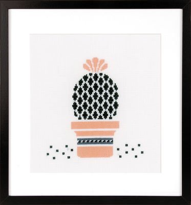 Broderipakning - Vgbillede - Kaktus II