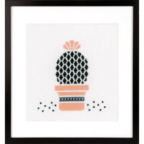 Broderipakning - Vgbillede - Kaktus II