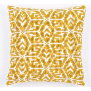 Broderipakning - stramaj pude - Botaniske blade II