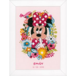 Broderipakning - Fdsels minde - Disney Minnie - Shh...
