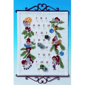 Broderipakning - Julekalender - Kravlenisser