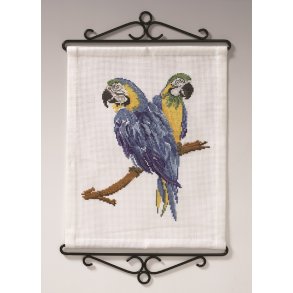Broderipakning - Billede - Papegjer Ara