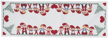 Broderipakning - Nissel�ber med hjerter