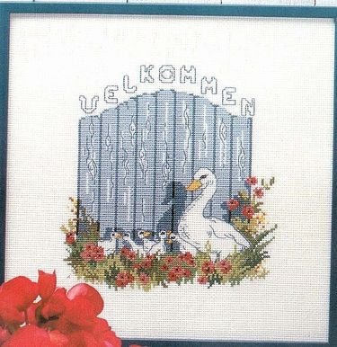 Broderipakning - Gs ved hytte