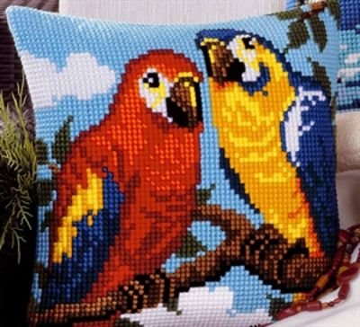 Stramaj - Pude med papegjer