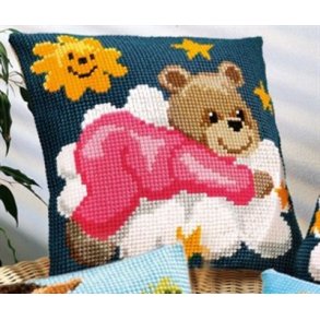 Stramaj - Pude med lyserd bamse