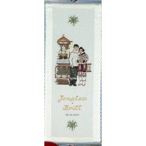 Broderipakning - Bryllup - Jonathan og Britt