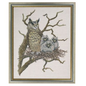 broderipakning - Vagtsom uglemor