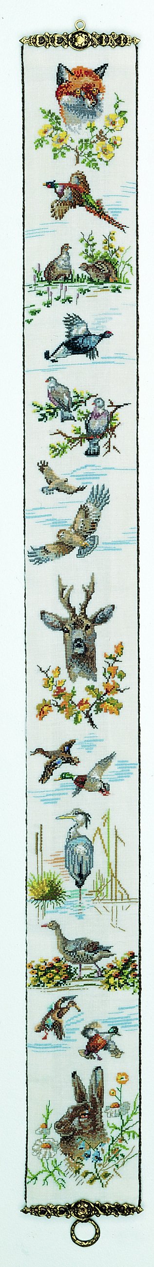 Broderipakning - Klokkestreng Jagt 2