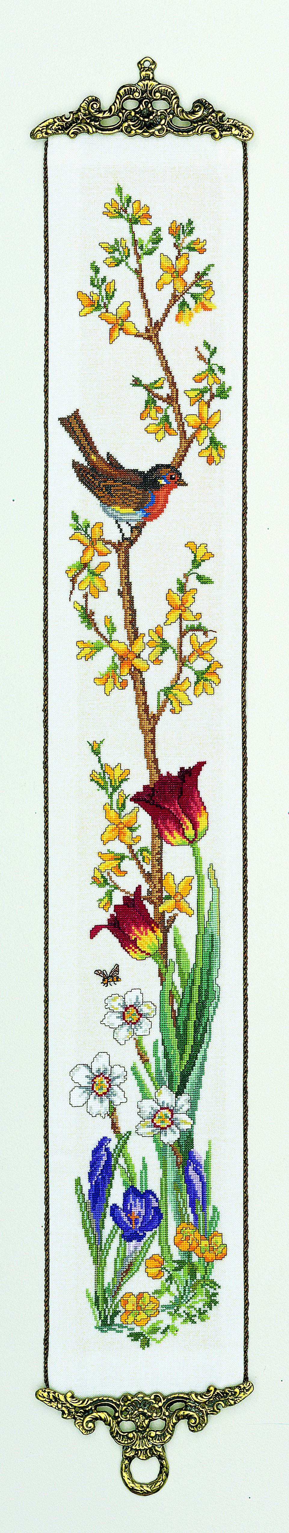 Broderipakning - Klokkestreng Forr II