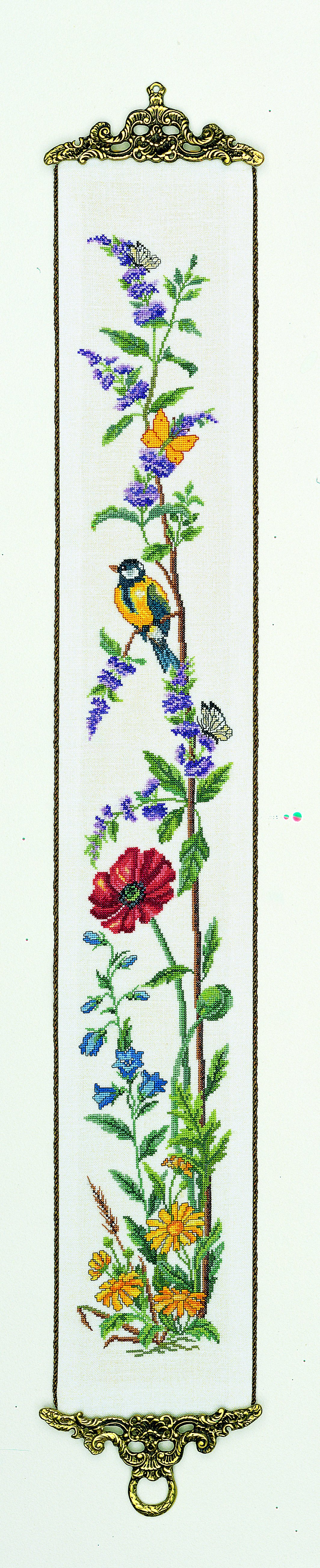 Broderipakning - Klokkestreng sommer