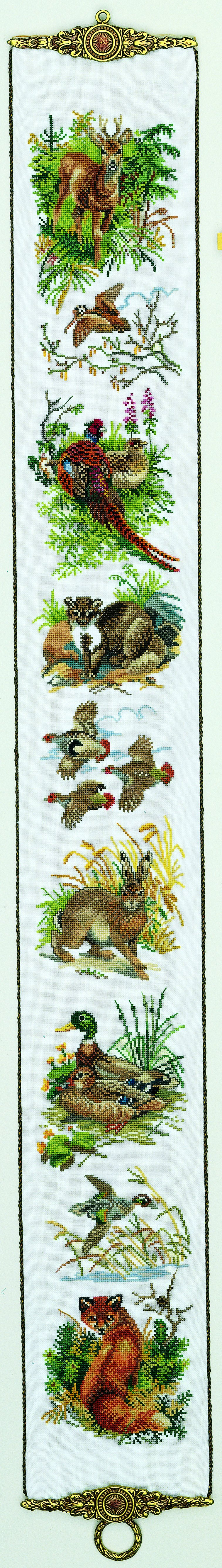 Broderipakning - Klokkestreng jagt IV