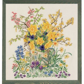 Broderipakning - Mads Stage pskeliljer i kande