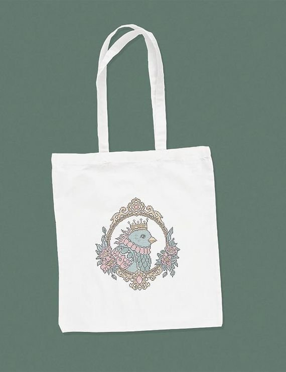 Broderipakning - Billede - Queen of the skies