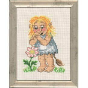 Broderipakning - Trolde pige