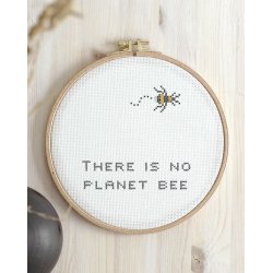 Broderikit - billede - There is no planet Bee