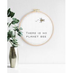Broderikit - billede - There is no planet Bee