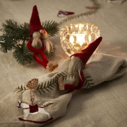 Kravlenisse - Servietring - Nissemor eller nissefar