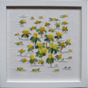 Broderipakning - Billede - Anemone