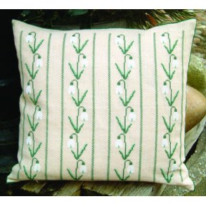 Broderipakning - Pude - Vintergk