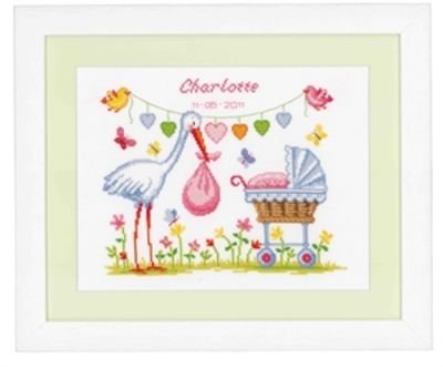 Broderipakning - Fdsel - Stork