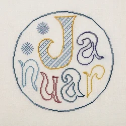 RETS KORSSTING fra Haandarbejdets Fremme - Mnsterbog - rskalender