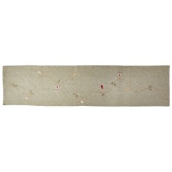 Broderi - Frdigbroderet dug - Lber Jul I