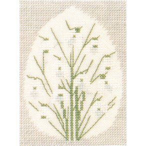 Broderipakning - kort - Vintergk