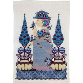 Broderi pakning - Bjrn Wiinblad Bl Dame