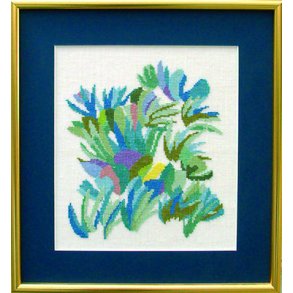 Broderipakning - Bl Flora - Ole Kortzau