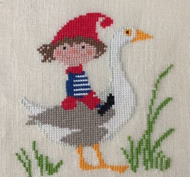 Broderipakning - Billede - Nissedreng p gs