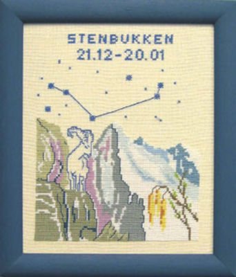 Broderipakning - Stjernetegn Januar - Juni