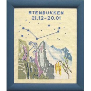 Broderipakning - Stjernetegn Januar - Juni