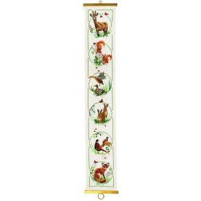 Broderipakning - Klokkestreng skovens dyr