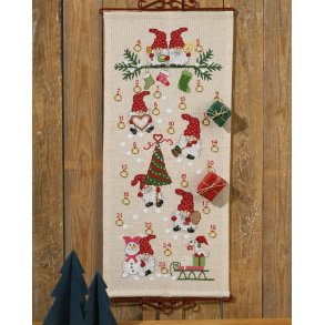 Broderipakning - julekalender - Julesjov